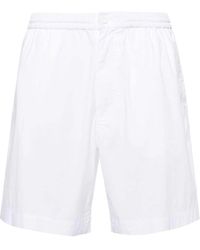 Aspesi - Weiße casual shorts für männer,blaue denim-shorts für männer - Lyst