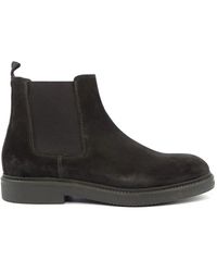 Marco Ferretti - Wildleder beatles schuhe braun - Lyst