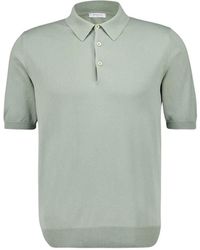 Boglioli - Tops ,Groen ,Katoen Salie Groene Katoenen Polo - Lyst
