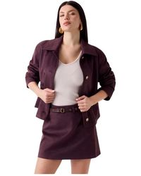 Guess - Leather Jackets - Lyst