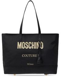 Moschino Shoulder bag with logo - Negro