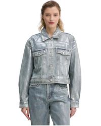 Gestuz - Jassen ,Blauw ,Denim Denim Jacket - Lyst