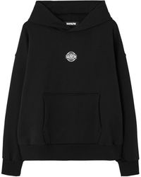 Barrow - Schwarzer hoodie mit logoaufdruck - Lyst