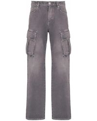 Balmain - Wide Jeans - Lyst