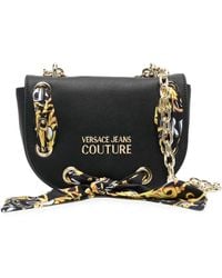 Versace Jeans Couture - Schultertasche Mit Barockem Detail - Lyst