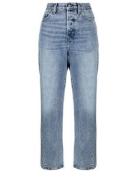Totême - Jeans in denim di cotone organico regular-fit blu - Lyst