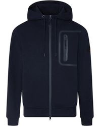 Peuterey - Hoodies & Sweatvesten ,Blauw ,Katoen Parker 03 Hoodie - Lyst