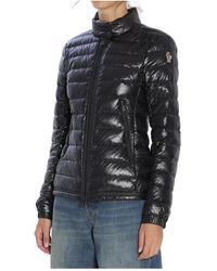 Moncler - Jassen ,Zwart ,Nylon Packable Nylon Donsjack - Lyst