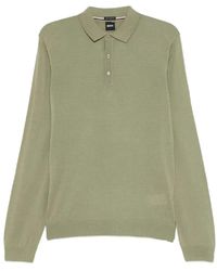 HUGO - V-Neck Knitwear - Lyst