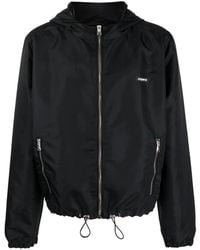 Coperni - Jassen ,Zwart ,Nylon Zwarte Zipped Blouson Jas - Lyst