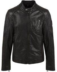 Belstaff - Jassen ,Zwart ,Zwarte Jassen Voor Mannen - Lyst