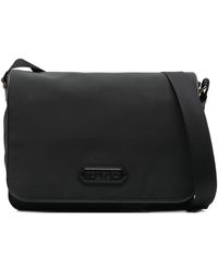 Tom Ford - Schwarze Leder-Schultertasche Mit Klappe - Lyst