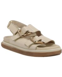 Alohas - Harper sandali in pelle crema - Lyst