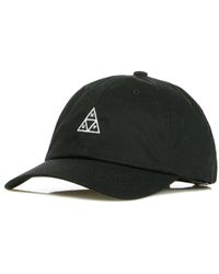 Huf - Zwarte Gebogen Klep Pet Essentieel - Lyst