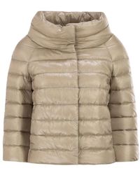Herno - Jassen ,Katoen Sofia Down Jacket - Lyst