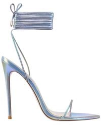 Femme LA - Sandali con tacco alto luccicanti luce minimale - Lyst