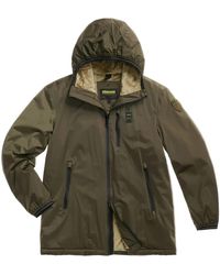 Blauer - Jassen ,Groen ,Polyester Jarvis Lange Jas - Lyst