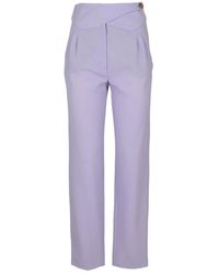 Blazé Milano - Pantalones Basque de lana virgen - Lyst