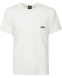 Barbour - Radok Taschen-T-Shirt - Lyst