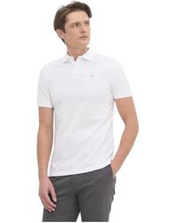 Hackett - Slim Fit Kortmouw Pique Polo - Lyst