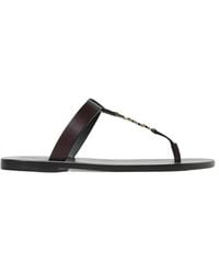 Saint Laurent - Flip Flops - Lyst