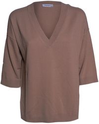 Kangra - V-Neck Knitwear - Lyst