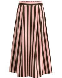 Marella - Rokken ,Roze ,Midi Skirts - Lyst