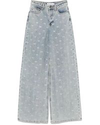 Self-Portrait - Straight Jeans - Lyst