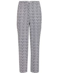Ichi - Straight Trousers - Lyst