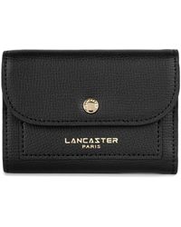 Lancaster - Accessoires ,Zwart ,Leer Portefeuille Sierra Pm - Lyst