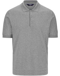 K-Way - Tops ,Grijs ,Katoen Polo Shirt - Lyst
