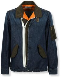 Sacai - Denim Jackets - Lyst