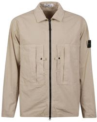 Stone Island - Light Jackets - Lyst