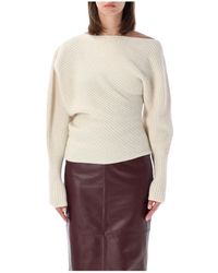 Alberta Ferretti - Round-Neck Knitwear - Lyst