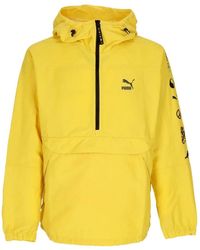PUMA - Pull-On Windbreaker Anorak Jacket X Staple - Lyst