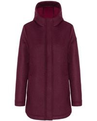 Colmar - Bordeaux Wollmantel Extra Slim Fit - Lyst