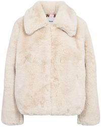 Numph - Jassen ,Faux Fur Shearling Jassen - Lyst