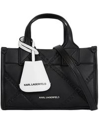 Karl Lagerfeld - Schwarze handtasche - Lyst