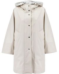 Moorer - Jassen ,Wit ,Parka - Lyst