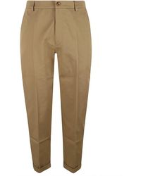 KENZO - Broeken ,Katoen Klassieke Chino Broek - Lyst