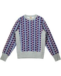 Champion - Hoodies & Sweatvesten ,Grijs ,Katoen Sweatshirt Met Ronde Hals - Lyst