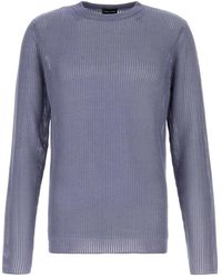 Giorgio Armani - Round-Neck Knitwear - Lyst