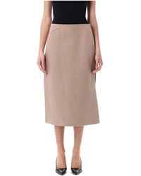 Fendi - Midi Skirts - Lyst