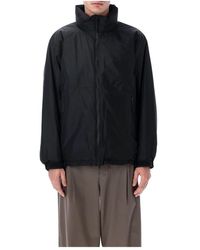 Goldwin - Jassen ,Zwart ,Leer Winstopper Jacket - Lyst