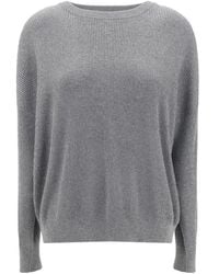 Brunello Cucinelli - Round-Neck Knitwear - Lyst