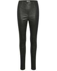 Gestuz - Leather Trousers - Lyst