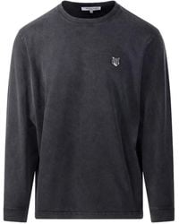 Maison Kitsuné - Long Sleeve T-Shirts - Lyst