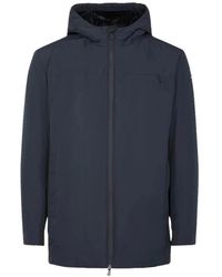 Suns - Aurelio Lange Velours Parka - Lyst