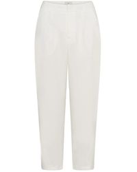 Kaffe - Straight Trousers - Lyst