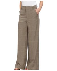 Gestuz - Broeken ,Bruin ,Gzevaldi Mw Pants - Lyst